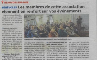 Article assemblée générale le samedi 9 novembre 2024 Courrier Vendeen