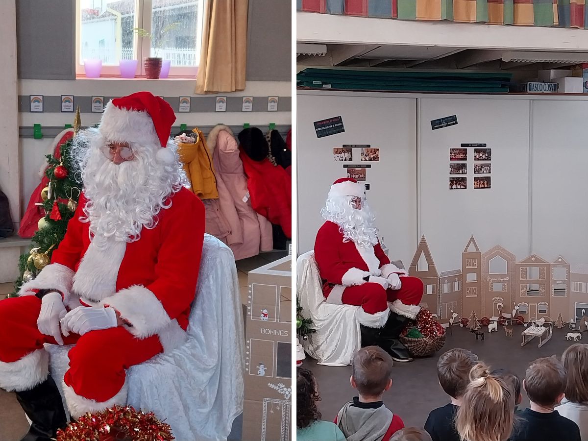 Pere Noel beauvoir-sur-mer ecole 2024 Pere Noel beauvoir-sur-mer ecole 2024