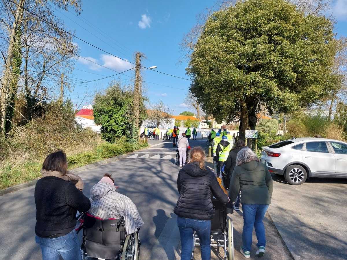 fauteuil roulant de l’Ehpad « Les Mathurins »