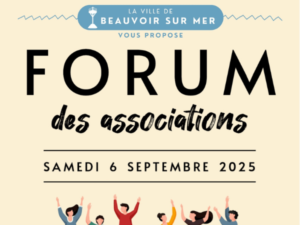 Forum des associations Beauvoir-Sur-Mer 2025