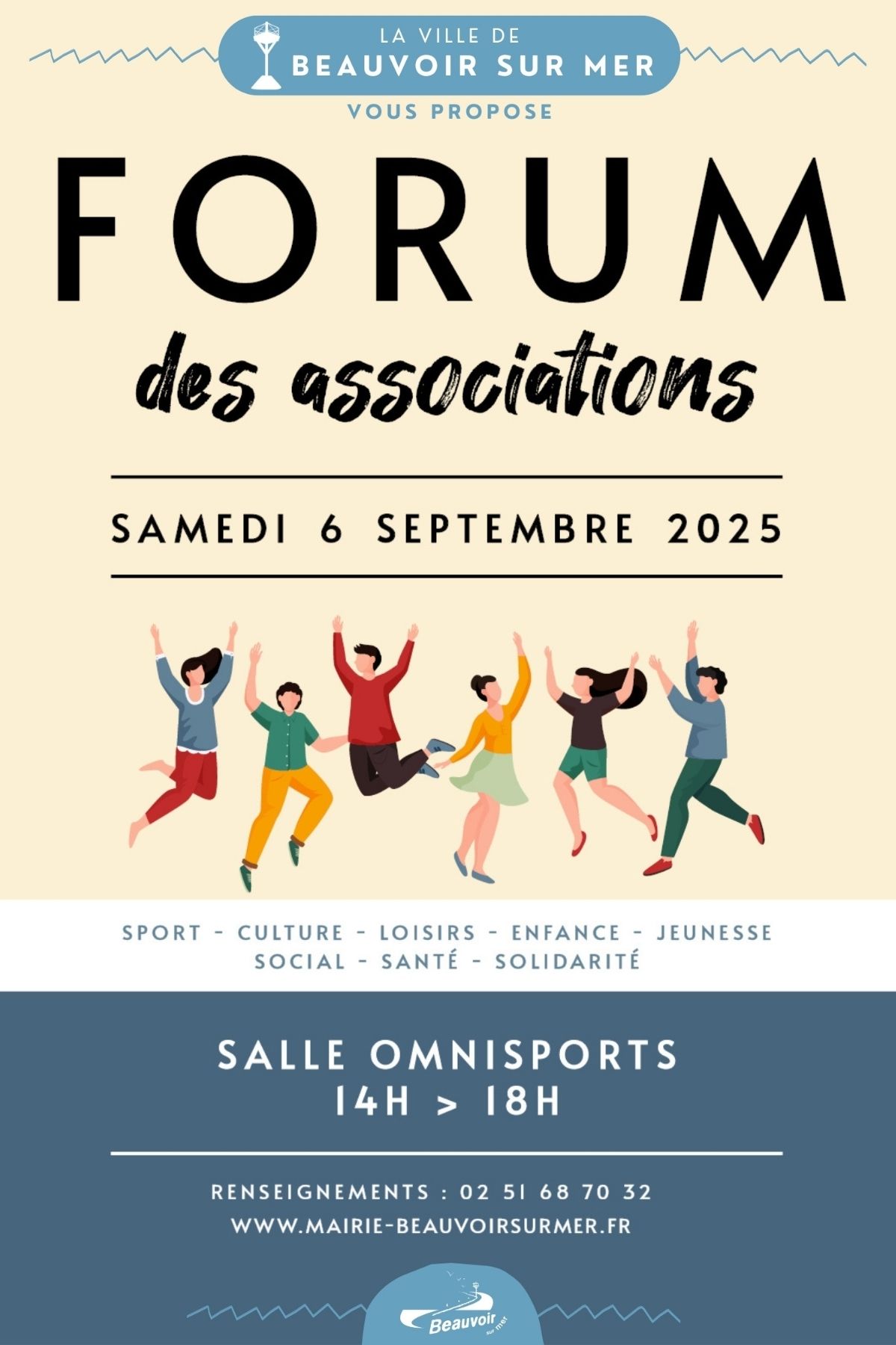 Forum des associations Beauvoir-Sur-Mer 2025