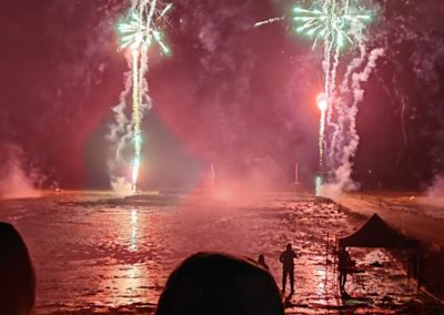 Feu d’artifice au Passage du Gois septembre 2025