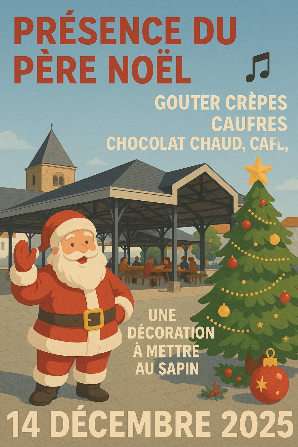 Beauvoir-Sur-Mer Pere Noel 14 decembre 2025