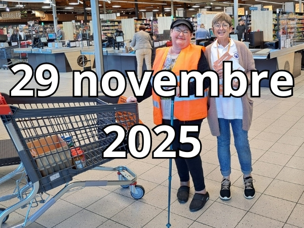 Vendredi 28 et samedi 29 novembre 2025 – Collecte de la banque alimentaire