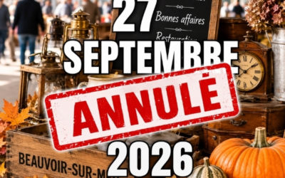 Marché d’Automne & Vide-Greniers — Dimanche 27 septembre 2026