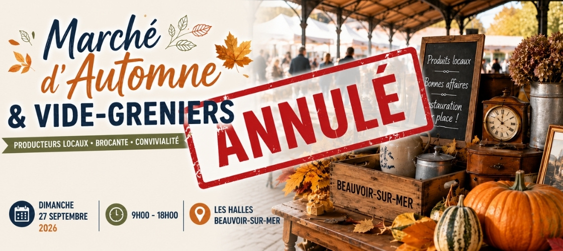 marche automne 2026 Beauvoir-Sur-Mer Annulé