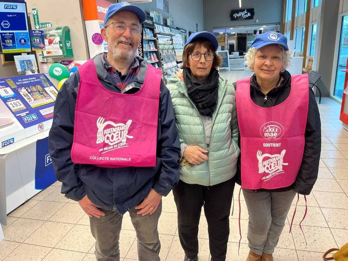 Benevoles Beauvoir-Sur-Mer Collecte pour les Resto du Cœur