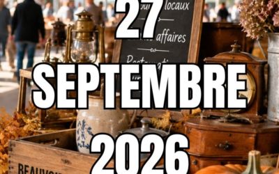 Marché d’Automne & Vide-Greniers — Dimanche 27 septembre 2026