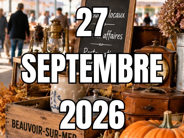 Marché d’Automne & Vide-Greniers — Dimanche 27 septembre 2026