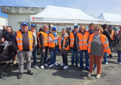Bénévoles Beauvoir-sur-Mer signaleurs cyclisme samedi Coupe de France 2026